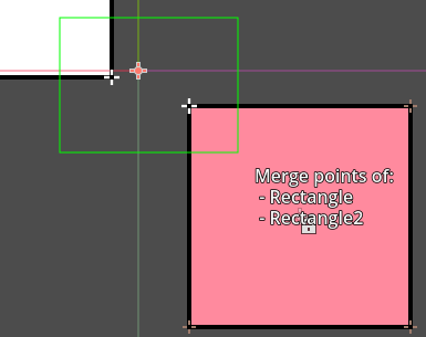 merge 2 points