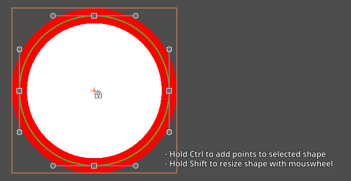 create ellipse as path