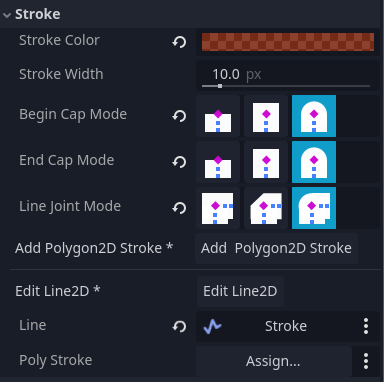 screenshot of stroke formm