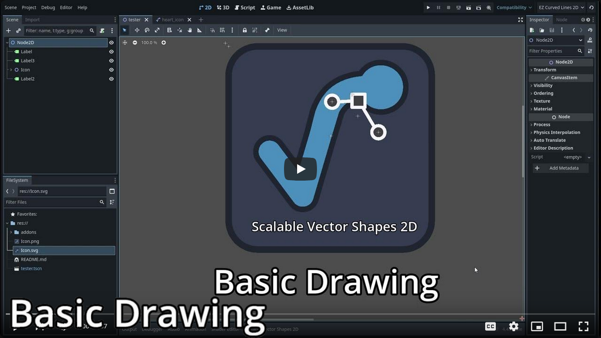 Explainer basic drawing on youtube