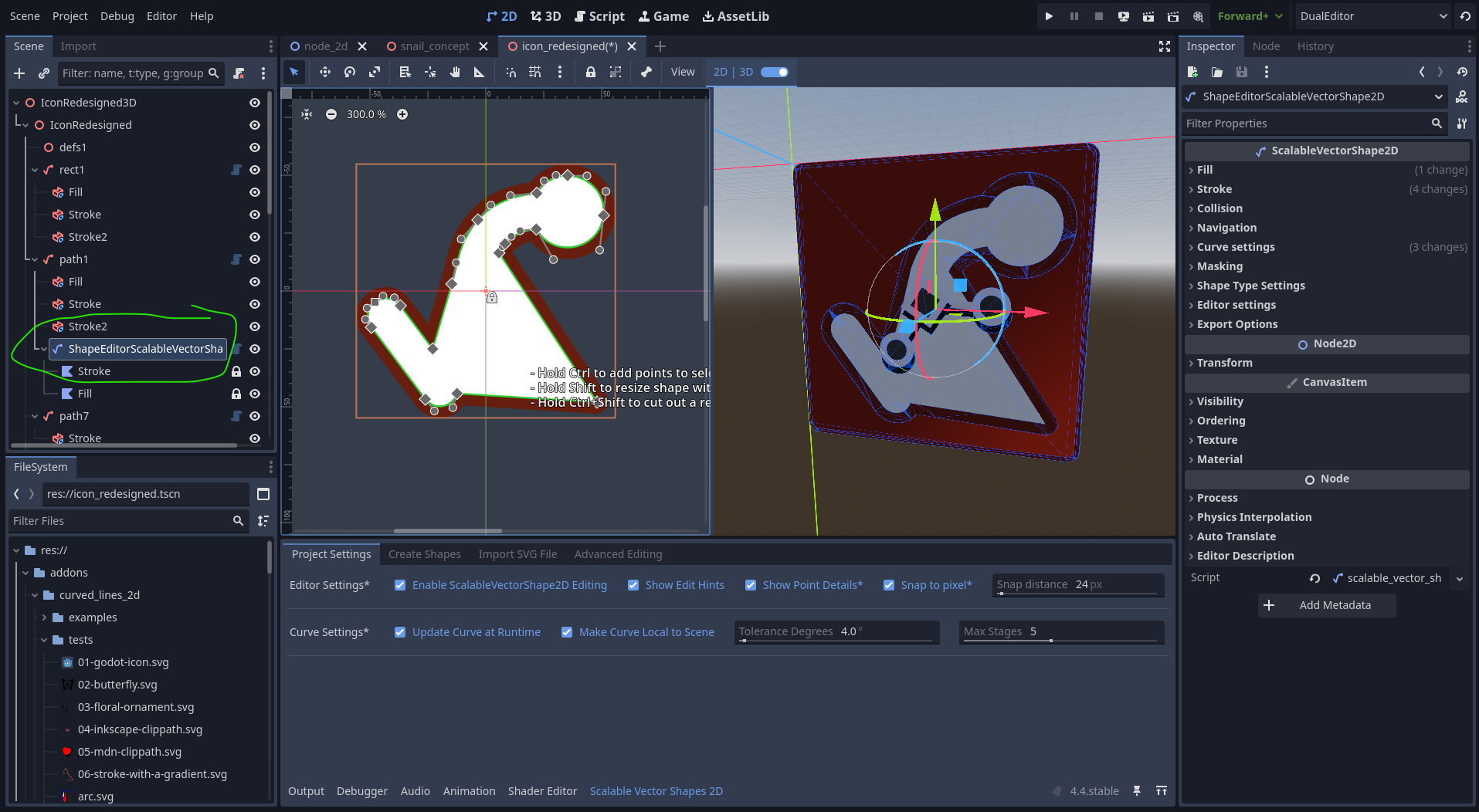 editing 3d shapes